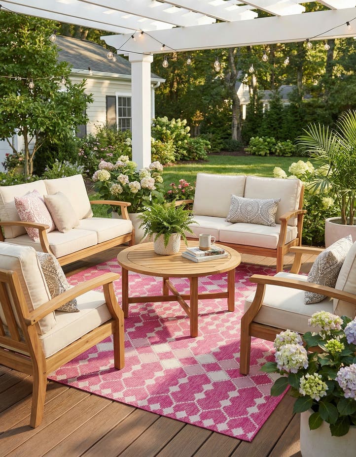 10' x 10' Easy-Clean Lattice Indoor / Outdoo...