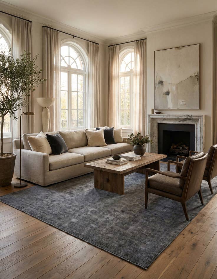 Detail image of 9' 5 x 12' 4 Hand Knotted Ultra Vintage Persian Wool Rug