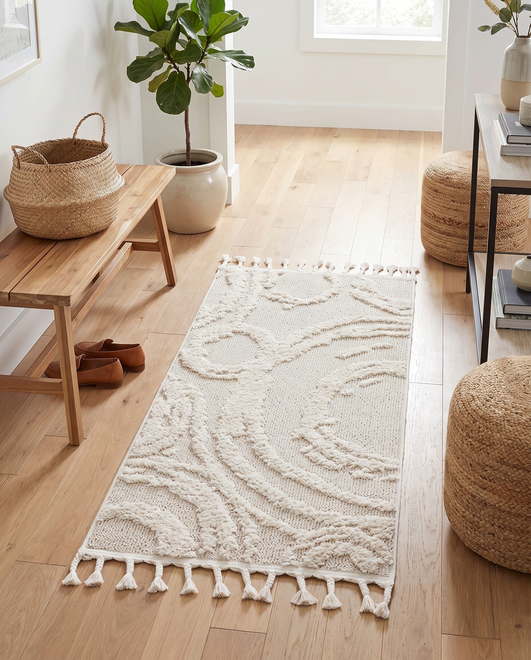 2' x 4' Boho Runner Rug