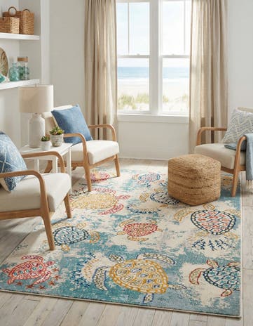 6' x 9' Washable Amalfi Rug