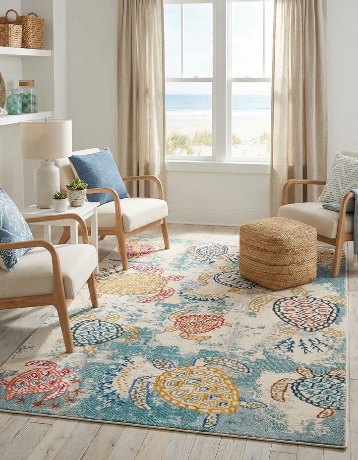 6' x 9' Washable Amalfi Rug