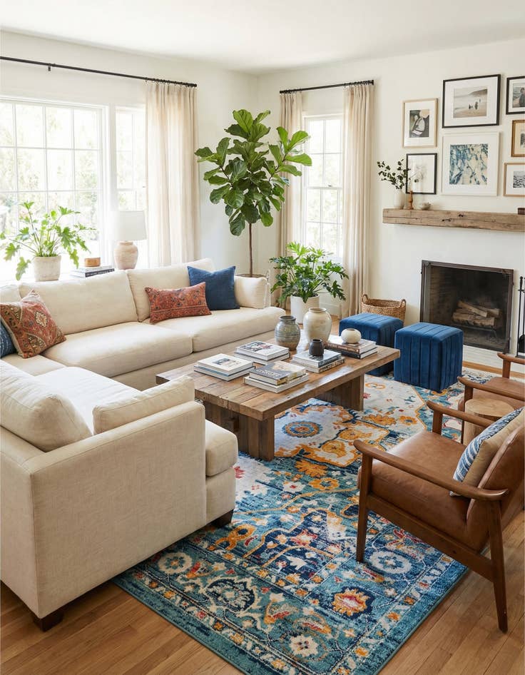 Detail image of 10' x 13' Madeline Vintage Rug