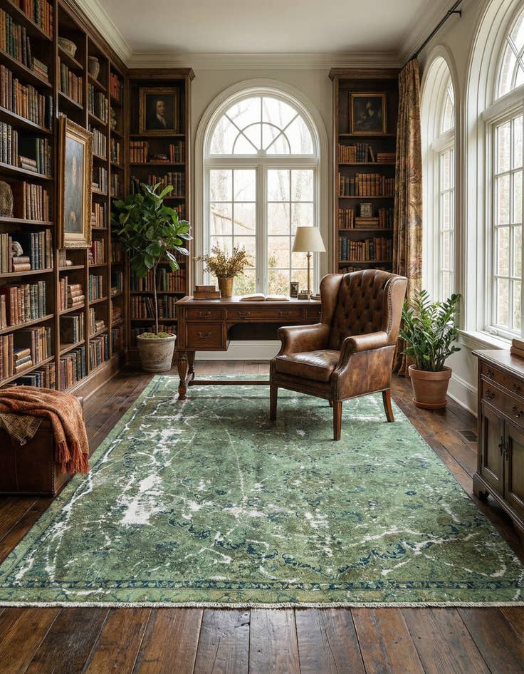 Detail image of 5' 3 x 9' 11 Vintage Rug