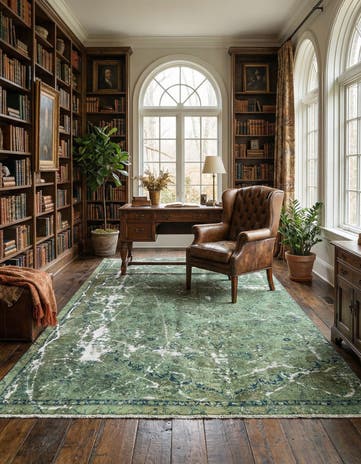 5' 3 x 9' 11 Vintage Rug