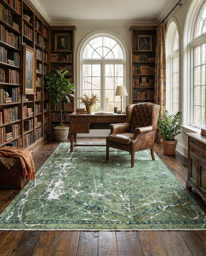 5' 3 x 9' 11 Vintage Rug