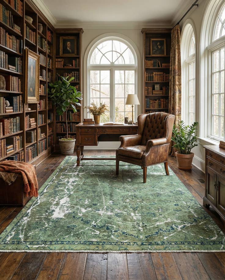 Detail image of 5' 3 x 9' 11 Vintage Rug