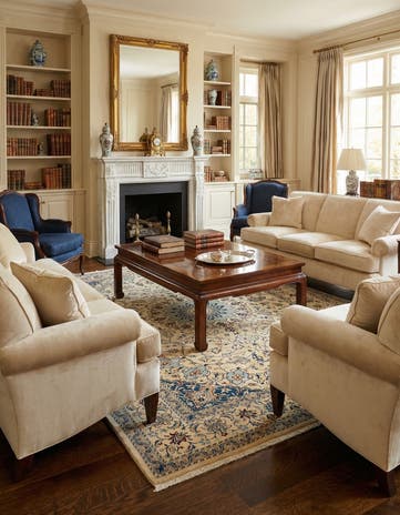 6' 5 x 10' Nain Rug