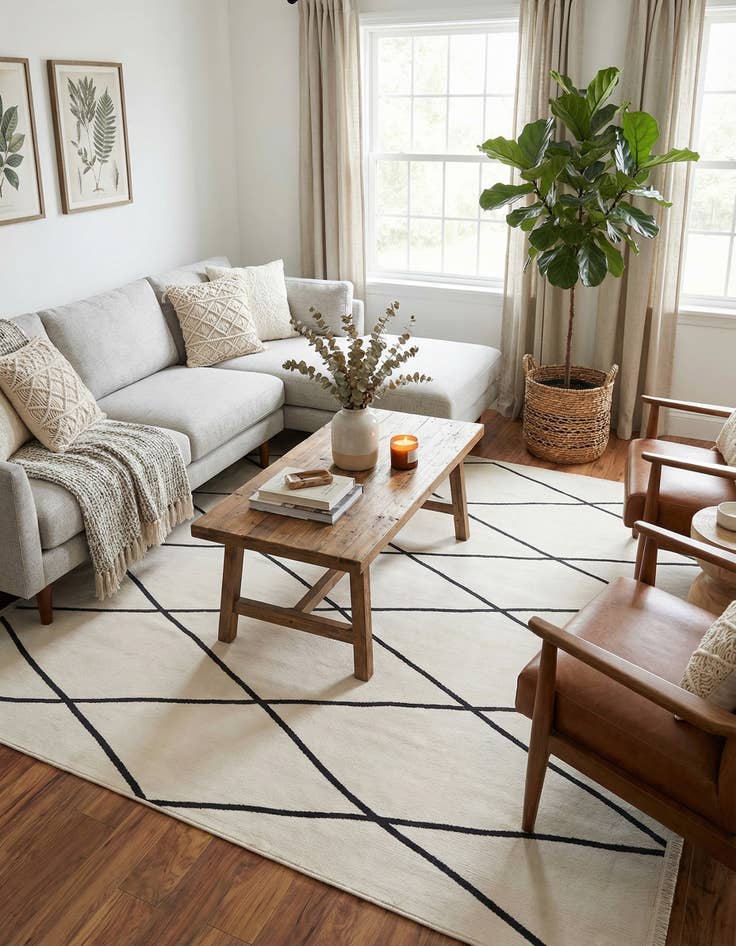 Detail image of 7' 1 x 10' Milano Rug