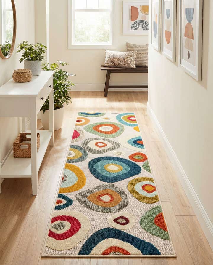 2' x 6' Easy-Clean Casablanca Indoor / Outdoor Runner Rug