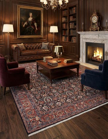 6' 9 x 9' 8 Bidjar Wool Rug