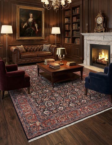 6' 9 x 9' 8 Bidjar Wool Rug