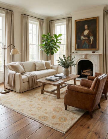5' 10 x 7' 11 Ziegler Wool Rug