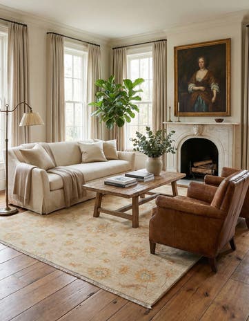 5' 10 x 7' 11 Ziegler Wool Rug