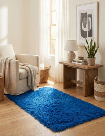 2' 4 x 4' 8 Hand Knotted Moroccan Wool Runner Rug