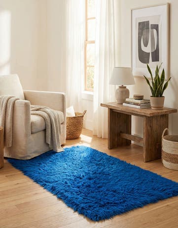 2' 4 x 4' 8 Hand Knotted Moroccan Wool Runner Rug