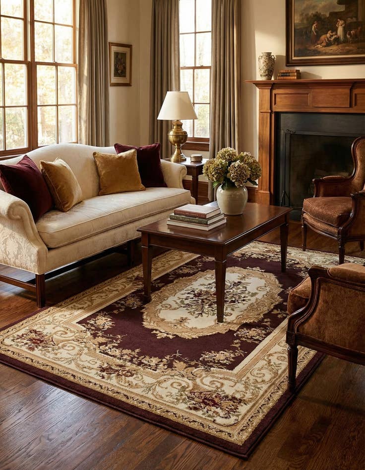 Detail image of  4' x 6' Chateau Rug