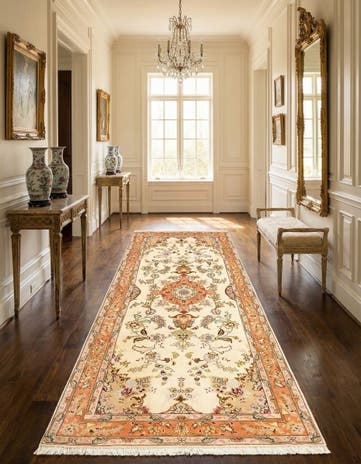 2' 8 x 7' Tabriz Runner Rug