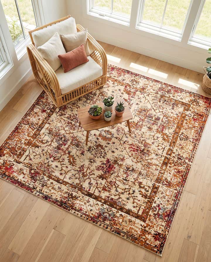 7' 10 x 7' 10 Saturn Square Rug