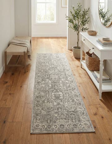 Gray Lola Runner Rug