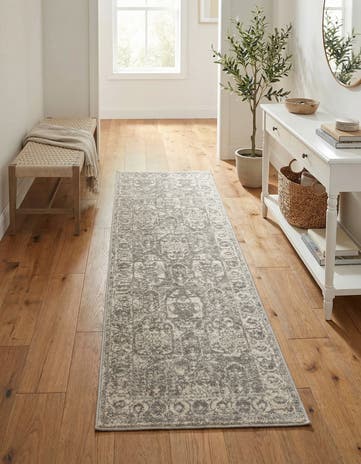 Gray Lola Runner Rug