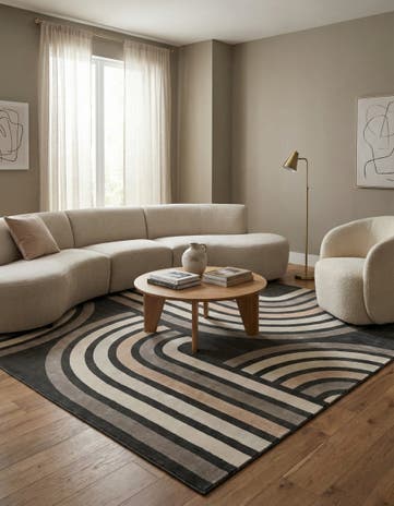 Charcoal Charlotte Rug