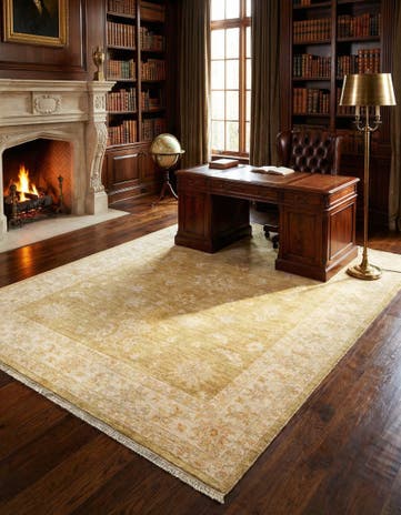 6' 11 x 9' 4 Ziegler Wool Rug