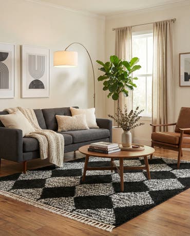  7' 10 x 10' Serenity Shag Rug