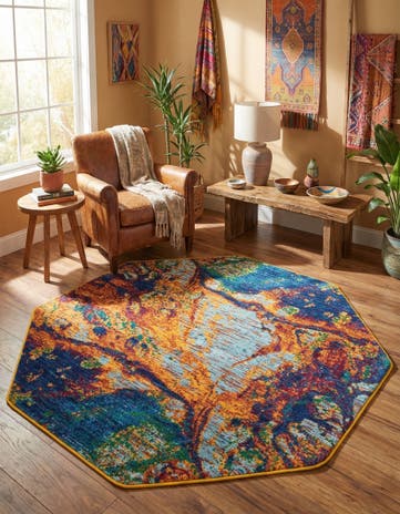Calypso Octagon Rug