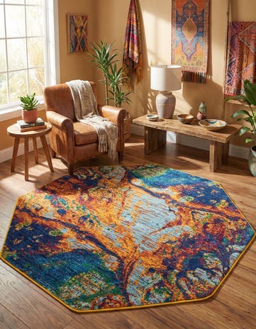 Calypso Octagon Rug
