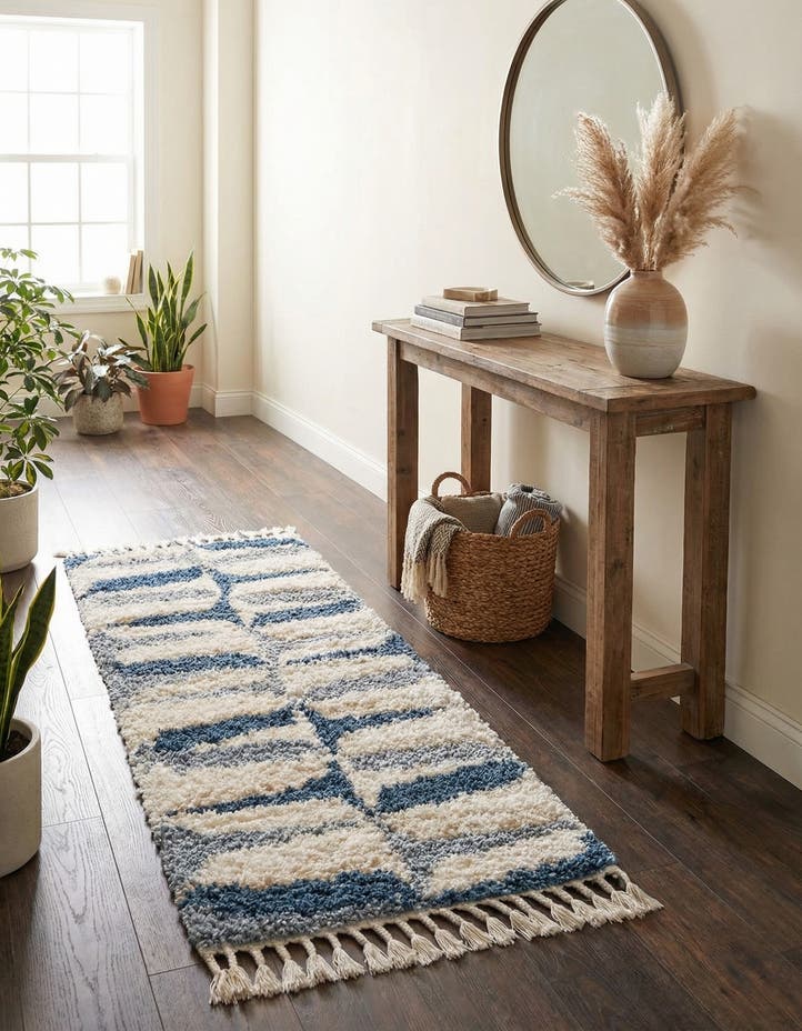 2' 7 x 8' 2 Athena Shag Runner Rug