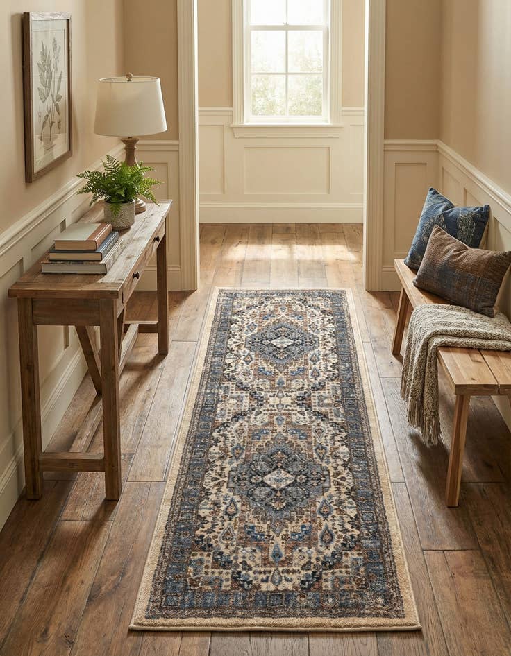 Detail image of 2' 2 x 6' Medina Runner Rug