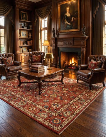 7' 5 x 9' 5 Sara Wool Rug