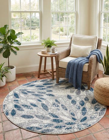 4' x 4' Charleston Round Rug