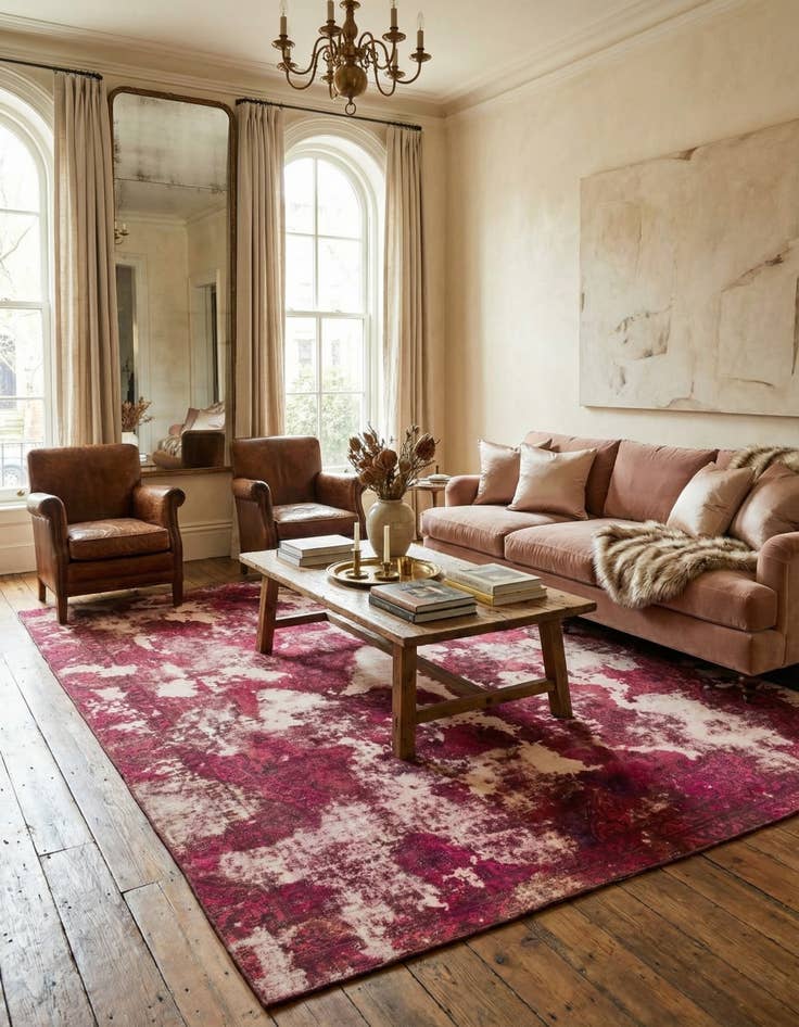 Detail image of 8' 10 x 11' 8  Hand Knotted Ultra Vintage Persian Wool Rug