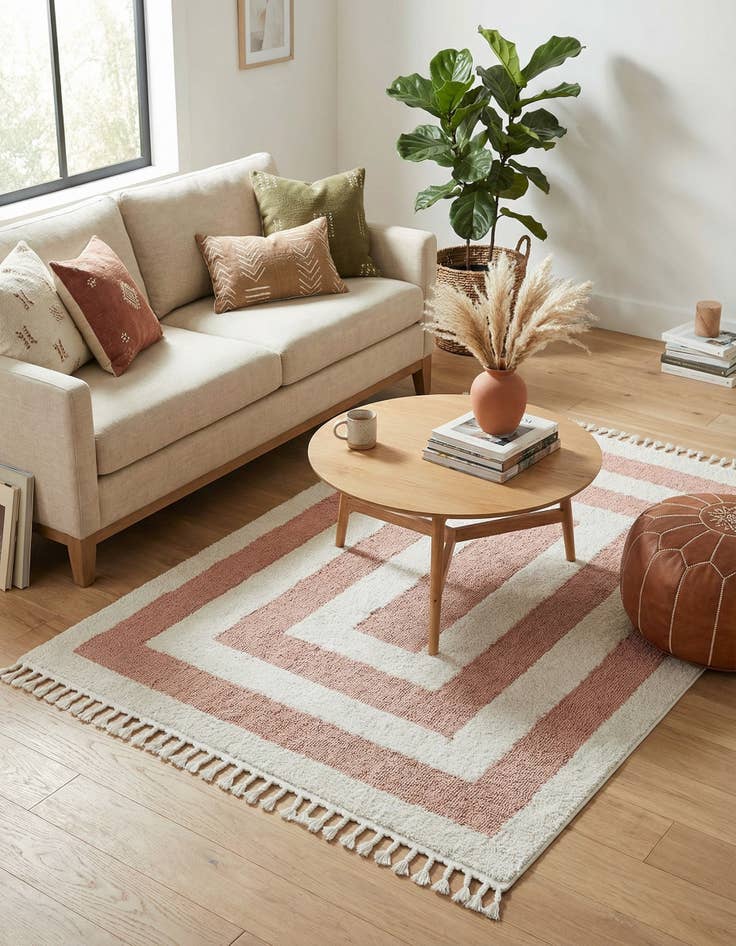 Detail image of  5' 3 x 8' Boho Rug