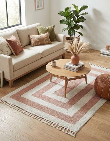 5' 3 x 8' Boho Rug