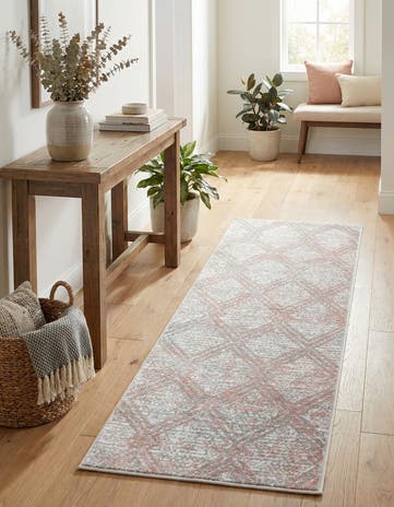 2' x 6' Kamala Washable Runner Rug