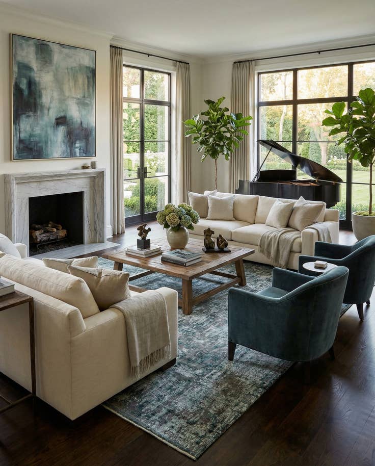 Detail image of 9' 5 x 12' 10 Hand Knotted Ultra Vintage Persian Wool Rug