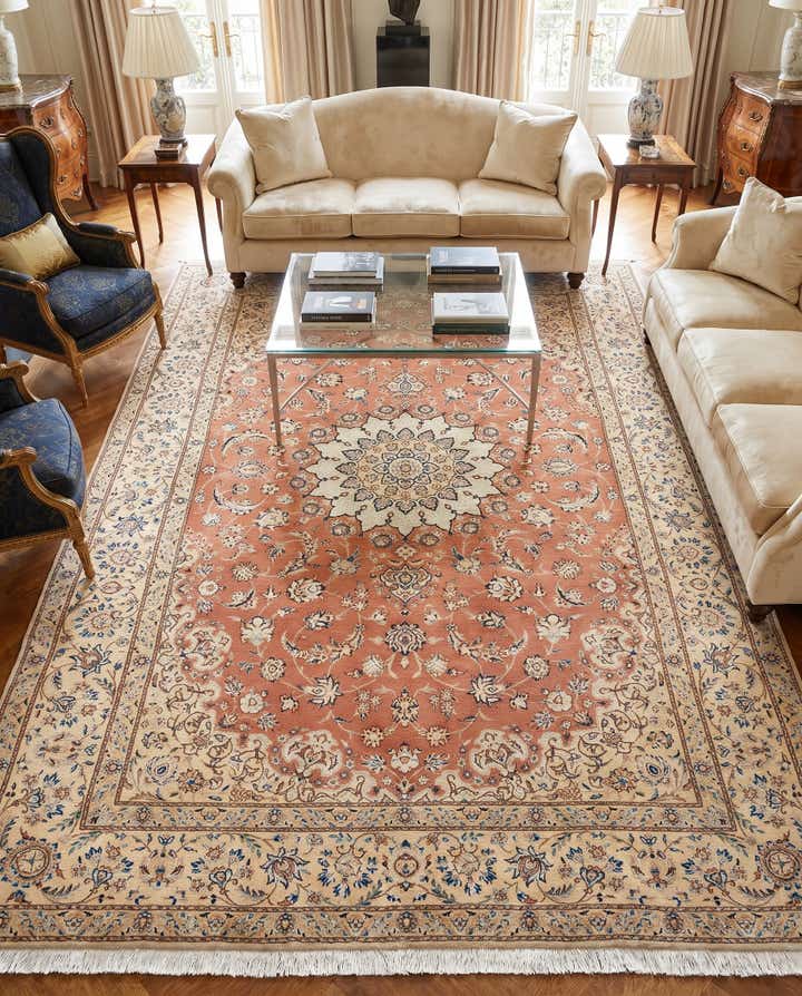 6' 6 x 9' 10 Nain Wool Rug