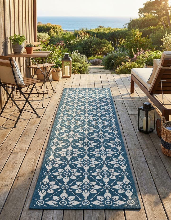 2' 7 x 12' Easy-Clean Lattice Indoor / Outdoo...
