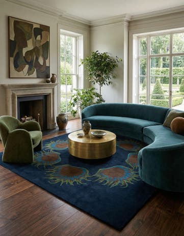 7' 6 x 7' 7 Luna Square Rug