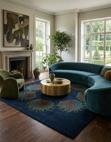7' 6 x 7' 7 Luna Square Rug