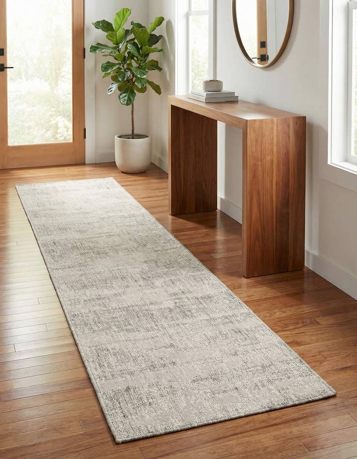 Detail image of 2' x 8'  Washable Modern Indoor / Outdoor Runner Rug