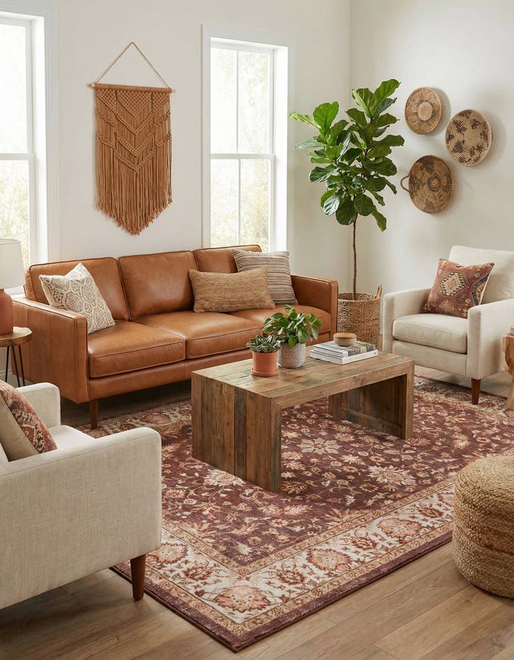 Detail image of 5' 3 x 7' 9 Medina Rug