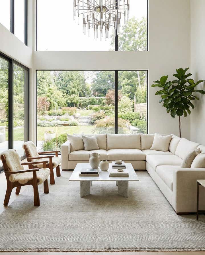 9' 1 x 12' 2 Kamla Wool Rug