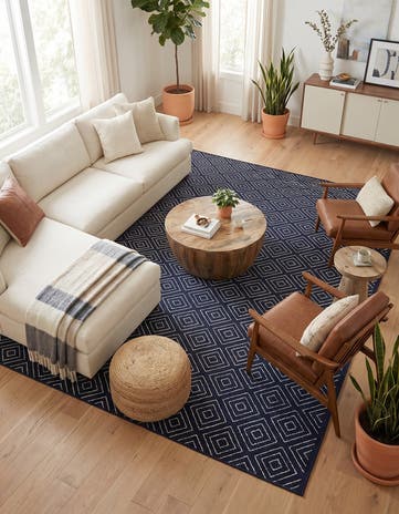 10' x 14' Easy-Clean Sabrina Soto Indoor / Outdoor Rug