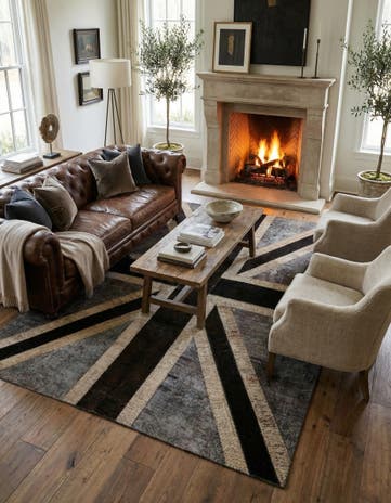 6' 7 x 10' Hand Knotted Ultra Vintage Persian Wool Rug