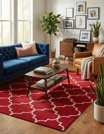 5' 1 x 8' Luna Wool Rug