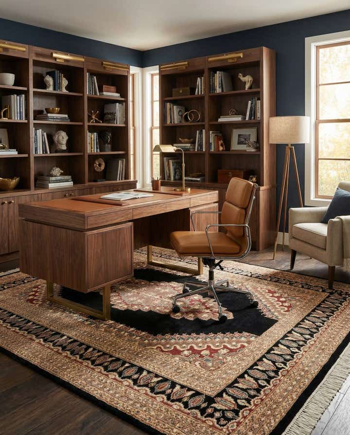 4' 2 x 5' 11 Hand Knotted Bokhara Oriental Rug