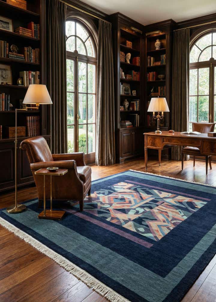 6' 6 x 7' 11 Scala Rug